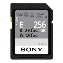 索尼 SONY SF-E256 SD卡 256G 高速读取270MB UHS-II 相机存储卡