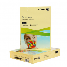 施乐（Xerox）黄色 80g A4 彩色复印纸 500张/包(500张)