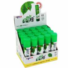 得力南韩办公透明胶棒25g