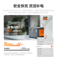 电小二快充户外电源1500W大功率大容量220V移动电源不间段电源