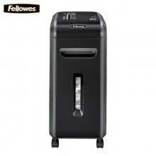 范罗士（Fellowes）99ci 商用办公碎纸机单次碎17张34L大容量文件粉碎机30分钟连续碎纸4*38mm碎纸效果 可碎卡碎光盘
