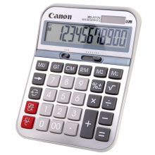 佳能Canon WS-2212G 金属面板计算器办公通用12位大屏幕计算器