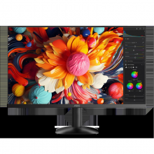  AOC 27英寸 4K IPS广色域 HDR 出厂校色 低蓝光不闪办公电脑显示器 U27B35