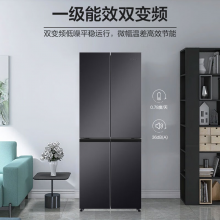 海尔（Haier）401升变频风冷无霜十字双开对开一级能效节能BCD-401WLHTDEDSDU1