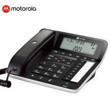 摩托罗拉（Motorola）轻奢电话机 CT360C(黑色)