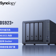群晖（Synology）DS923+ 双核心 四盘位  移动硬盘