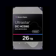 西部数据（WD）26TB企业级氦气机械硬盘HC590 SATA 7200转512MB CMR垂直 3.5英寸