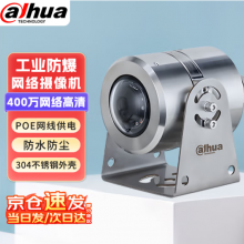 大华（dahua）防爆监控摄像头 400万高清poe供电室内外摄像机 DH-IPC-HDEW4443Q-AS 3.6mm