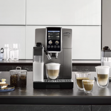  德龙（Delonghi）咖啡机 全自动咖啡机 家用现磨意式美式奶咖原装进口 24款饮品中文全彩触屏 D9 Max