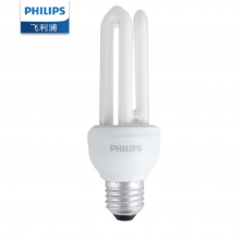 飞利浦（PHILIPS）3U节能灯U型螺口灯E27 18W白光6500K