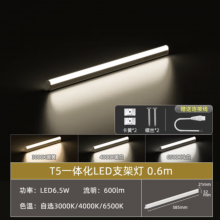 飞利浦（PHILIPS）T5灯管一体化LED灯日光长条线型灯灯带光管0.6米