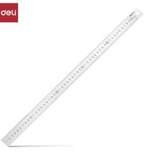 得力(deli)50cm不锈钢直尺