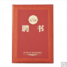  晨光（M&G）办公会议颁奖尊贵特种纸聘书8K ASC99318 单本装含芯 257mm*178mm
