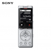 索尼（SONY）录音笔ICD-UX570F 4GB 银色 智能降噪升级款 专业线性录音棒