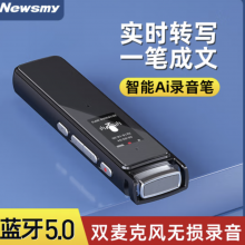 纽曼（Newsmy）32G智能Ai录音笔A13转文字超长待机会议商务培训专用一键录随身携带专业高清降噪同声传译