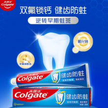 高露洁（Colgate） 全面防蛀清新薄荷味牙膏大容量250g 清新口气