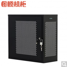 图滕PC台式主机安全防盗保密机箱禁用USB带锁机箱