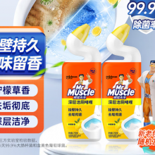 威猛先生（Mr Muscle）洁厕灵 750g*2瓶 柠檬草香