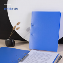 得力（deli）A4两孔D型文件夹5383