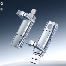 爱国者（aigo）128GB U盘 双接口手机电脑两用U盘
