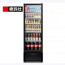 德玛仕（DEMASHI）展示柜冷藏冰柜冷藏柜单门立式商用冰箱LG-390ZH1