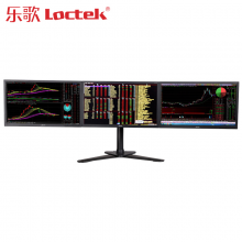  乐歌（Loctek）D2T 显示器支架三屏电脑显示器支架多屏拼接架旋