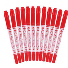 晨光(M&G)史努比红色双头美术勾线记号笔 12支/盒SPM21302