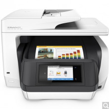 惠普（HP）OJ 8710彩色QQ物联一体机 A4彩色 多功能打印复印扫描传真一体机