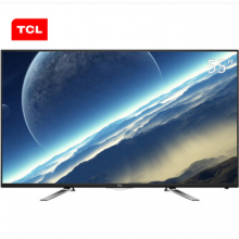 TCL H55V6000 55英寸4K智能液晶电视 丰富网络应用 畅享海量网络资源（黑色）