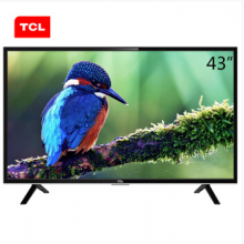 TCL Y43F1B 43英寸 窄边框蓝光LED液晶电视机 黑色