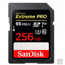 闪迪（SanDisk） sd卡256G 95M 高速SD内存卡 