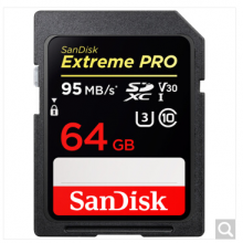 闪迪（SanDisk） sd卡64G 95M高速SD内存卡 