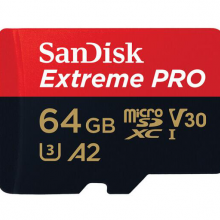 闪迪（SanDisk）A2 64GB 读速170MB/s 写速90MB/s 至尊超极速移动Micro