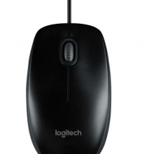 罗技（Logitech）M100r 光电鼠标 即插即用 （黑色）