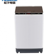 松下（Panasonic） 8公斤全自动大容量波轮洗衣机XQB80-T8521