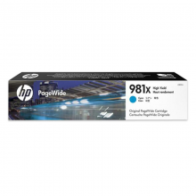 惠普（HP）981a 981x墨盒 适用X556DN X586D X586F X586ZJ3M68A墨盒青色981A(约6000页）