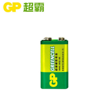 GP超霸 9V电池碳性绿 1粒