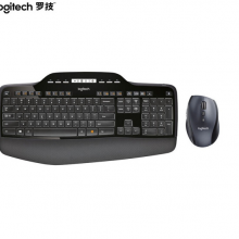 罗技（Logitech）MK710 键鼠套装 无线键鼠套装 全尺寸 黑色 无线2.4G接收器 
