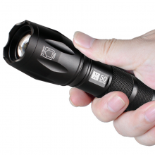 沃尔森 X50T6强光变焦手电筒迷你可充电远射超亮探照灯LED