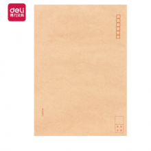 得力(deli)40张9号A4牛皮纸大信封 邮局标准信封229*324mm 25201
