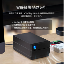 雷孜（lacie)STHJ40000800移动硬盘 Type-C/USB3.1 2big RAID版 40TB