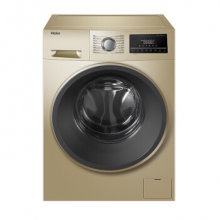 海尔（Haier）食品式巴氏杀菌 ABT双喷淋去泡沫 9KG变频滚筒洗衣机 XQG90-12B30G