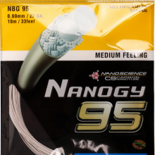 尤尼克斯/NBG95银灰/羽毛球拍线