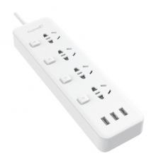 良工4位+3USB/电源插线板