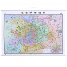 北京地图/1.5*1.1米