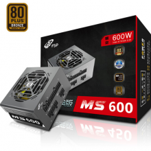 全汉（FSP）额定600W 经典版MS600/铜牌全模组/电源