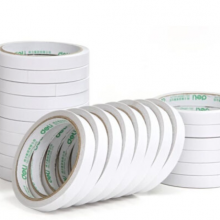 得力（deli）30401棉纸双面胶带 宽12mm 