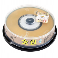 啄木鸟  CD-R 8CM 小盘 24速 210M 3寸小盘 桶装10片 刻录盘