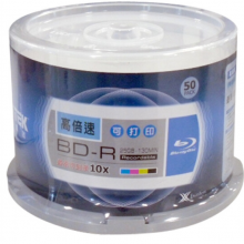 铼德(RITEK)  蓝光可打印 BD-R 10速25G 空白光盘/光碟/刻录盘/大容量 桶装50片