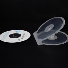 晨好(CH) 光盘盒 DVD半圆CD收纳盒子单片透明扇形 